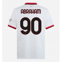 Stroje piłkarskie AC Milan Tammy Abraham #90 Koszulka Wyjazdowej 2024-25 Krótki Rękaw